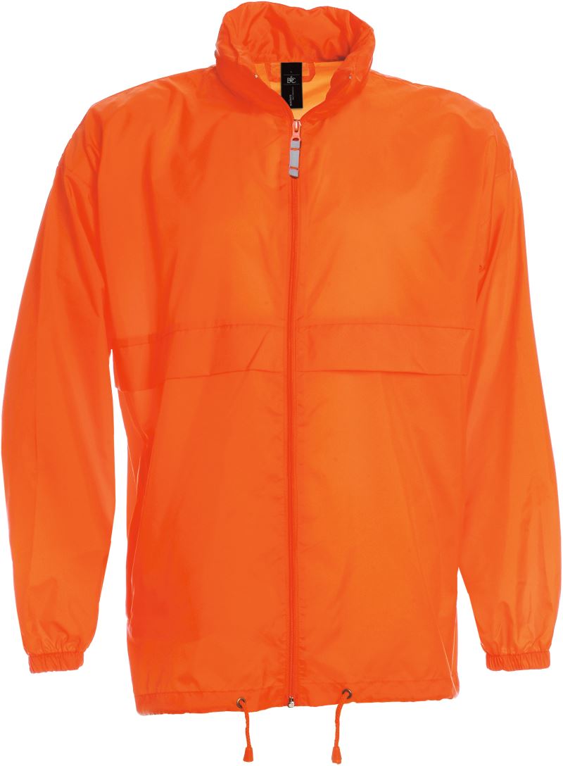 Levně Větrovka bez podšívky - orange