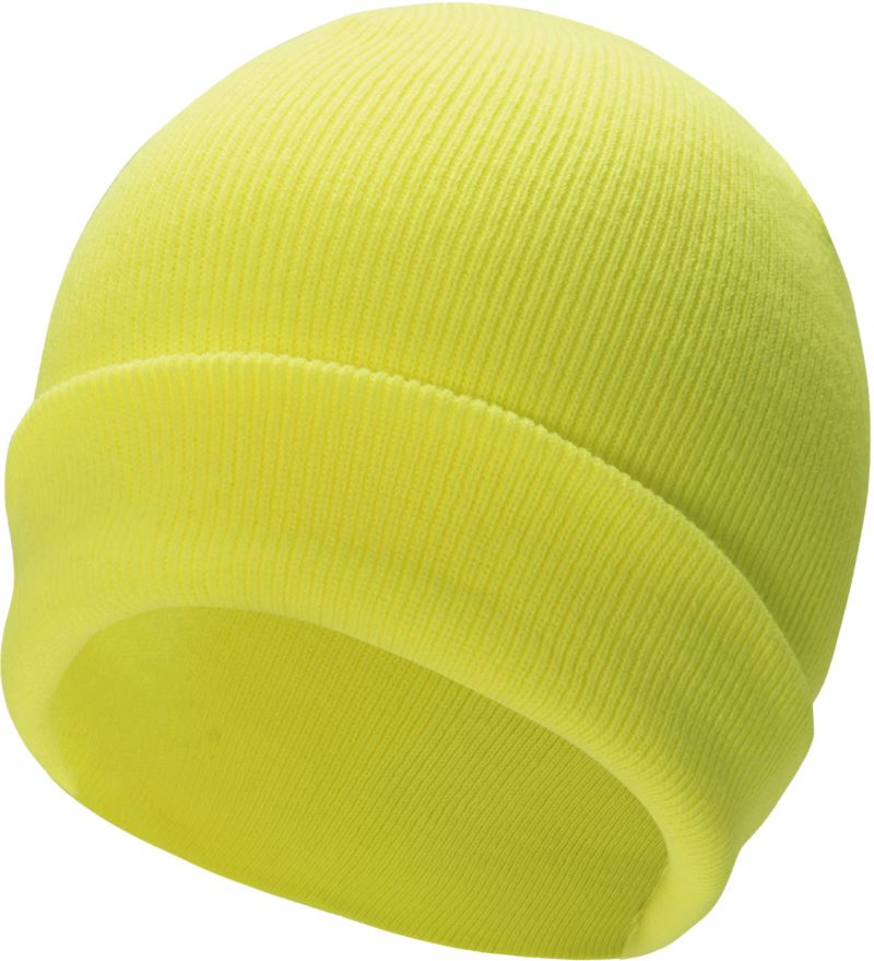 Pletená čepice - yellow