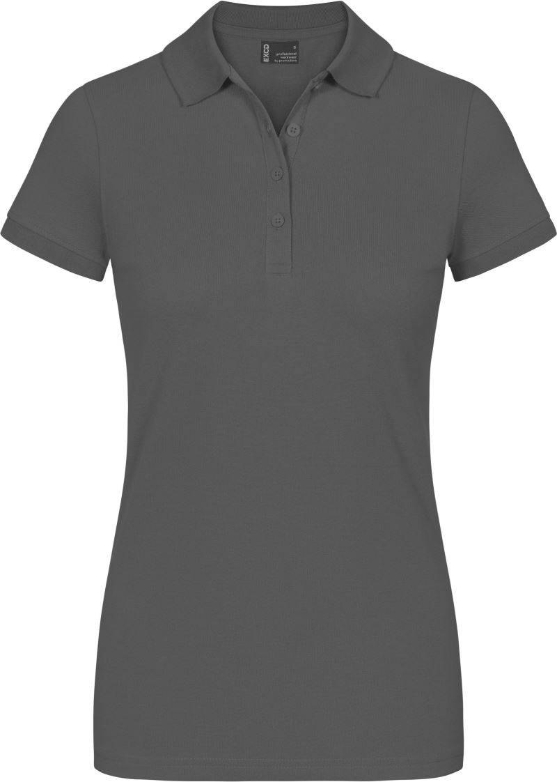 Levně Dámské pracovní piqué polo - EXCD - steel grey