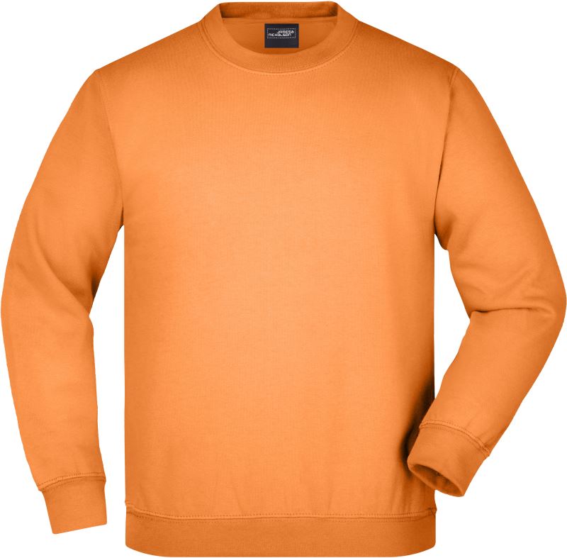 Levně Dětská mikina z těžké bavlny - orange