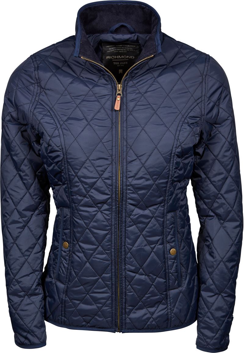 Levně Dámská prošívaná bunda "Richmond" - deep navy