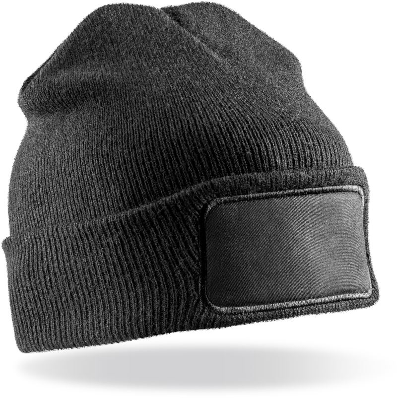 Thinsulate™ pletená čepice - black