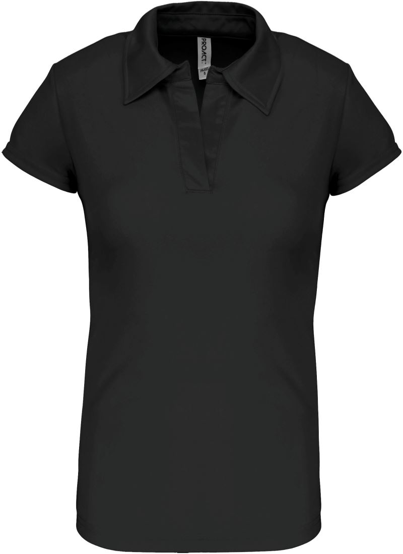 Levně Dámské polo CoolPlus® - black