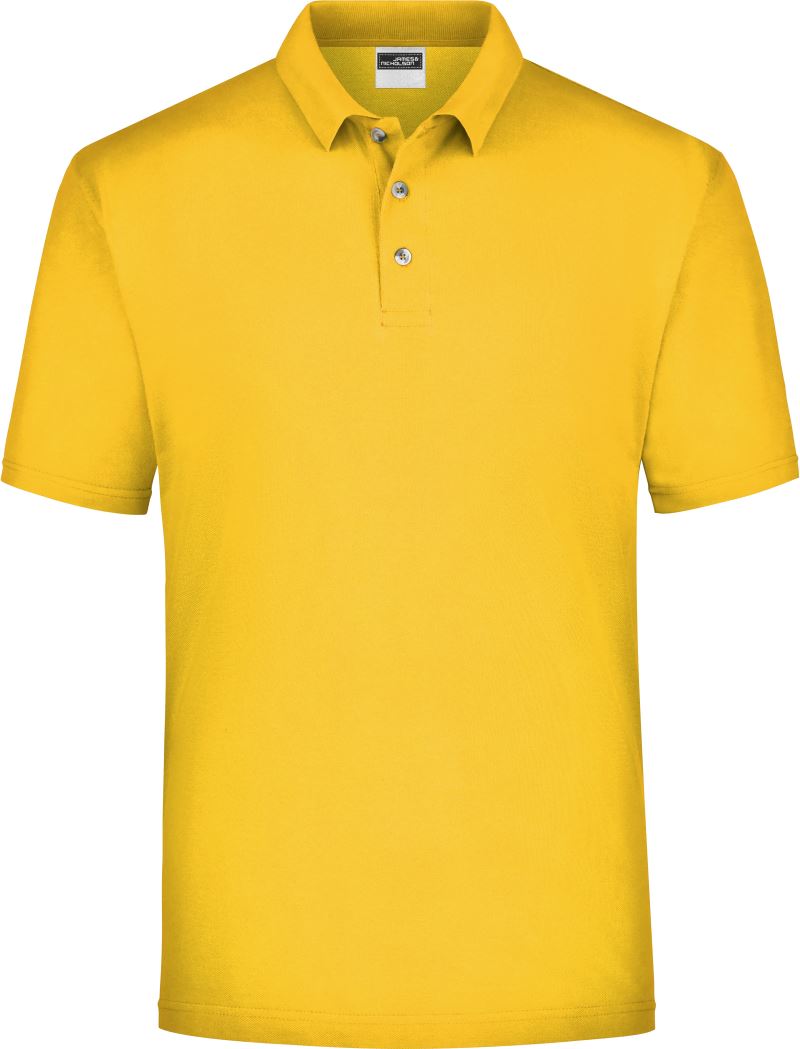 Piqué polo - gold yellow