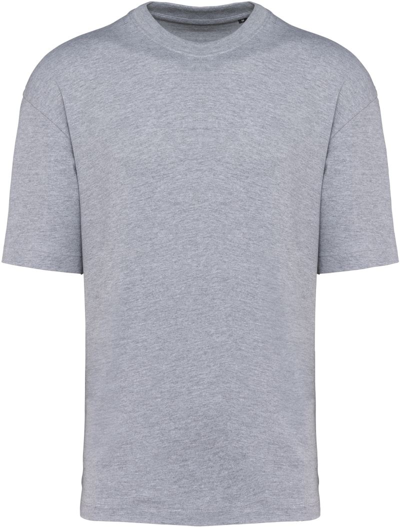 Levně Oversize tričko z těžké bavlny - oxford grey