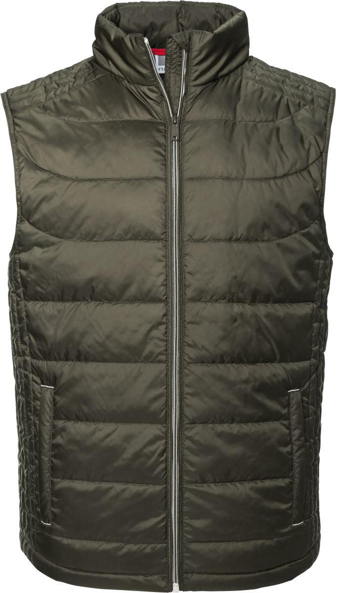 Levně Pánská Nano vesta - dark olive