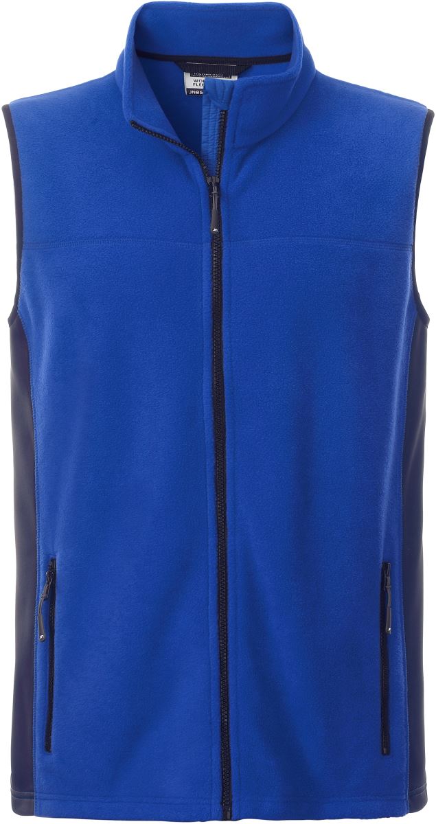 Pánská pracovní fleecová vesta - Strong - royal/navy