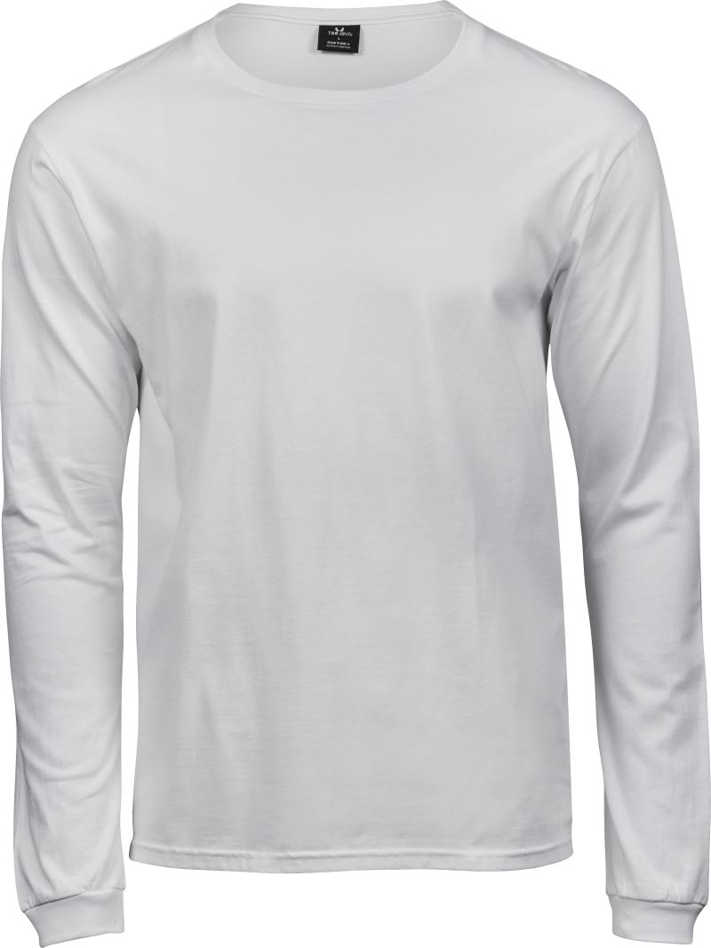 Levně Pánské tričko s dlouhým rukávem "Sof Tee" - white