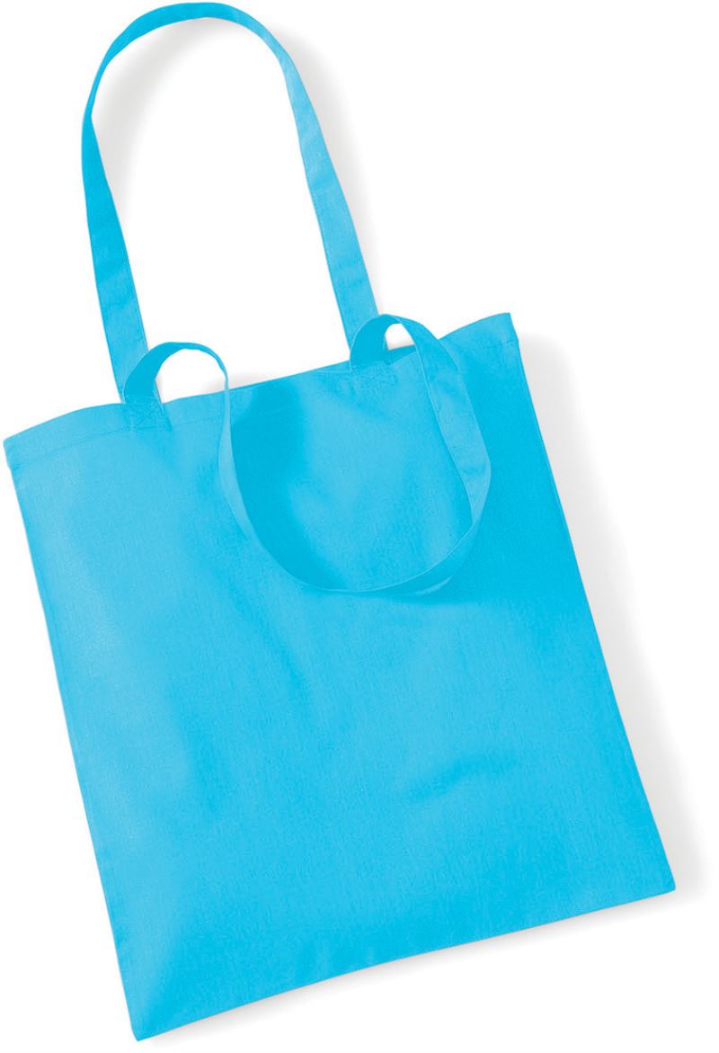 Levně Bavlněná taška "Bag for Life" - surf blue