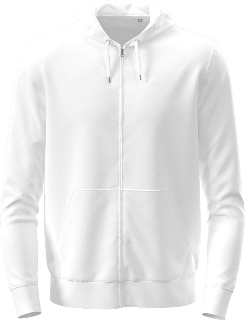 Levně Pánská mikina s kapucí "Classic" - white