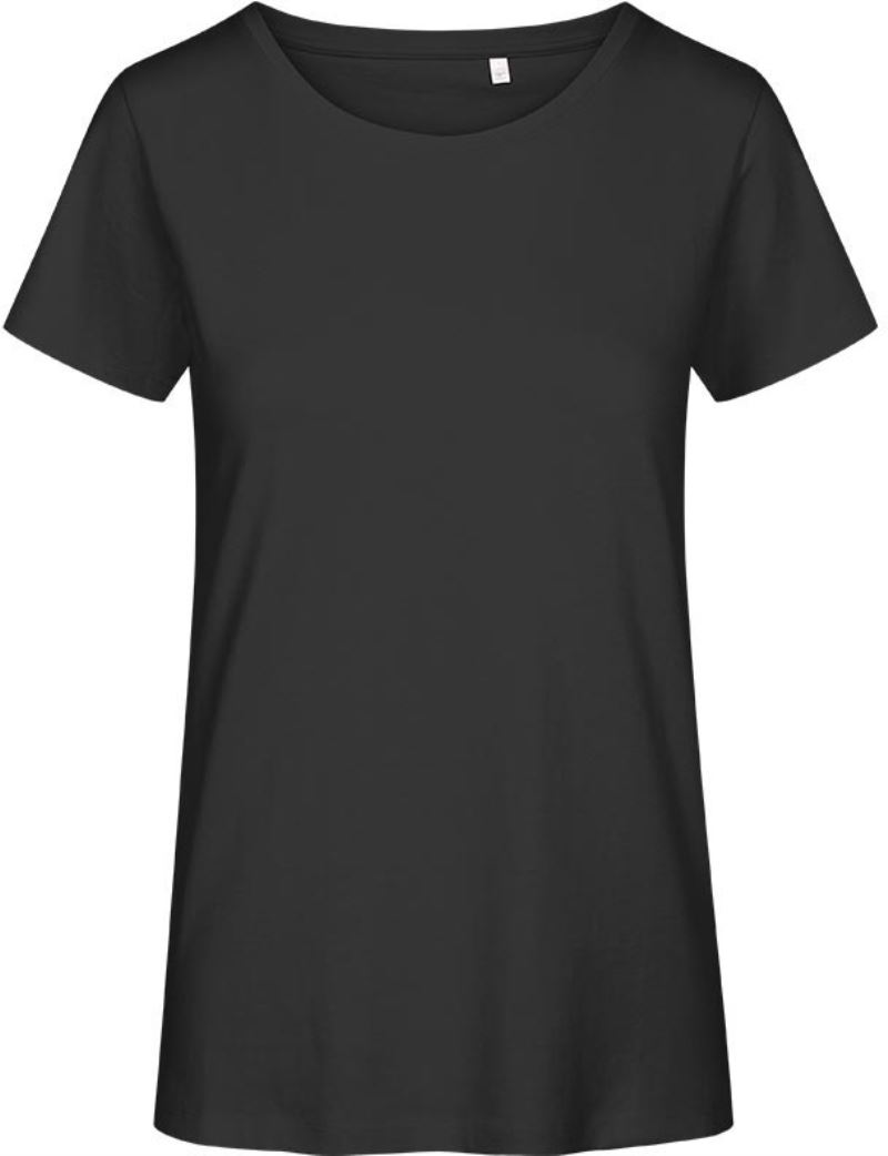 Levně Dámské tričko bio premium - charcoal
