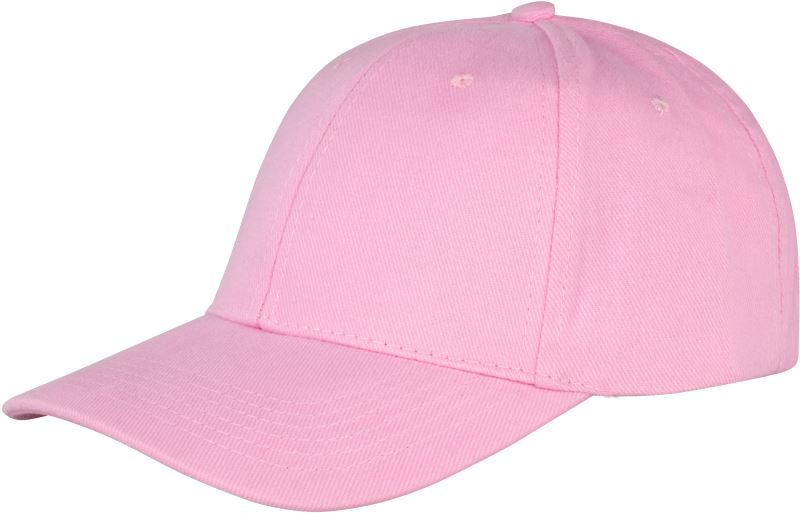Levně 6 panelová nízkoprofilová kšiltovka - pink