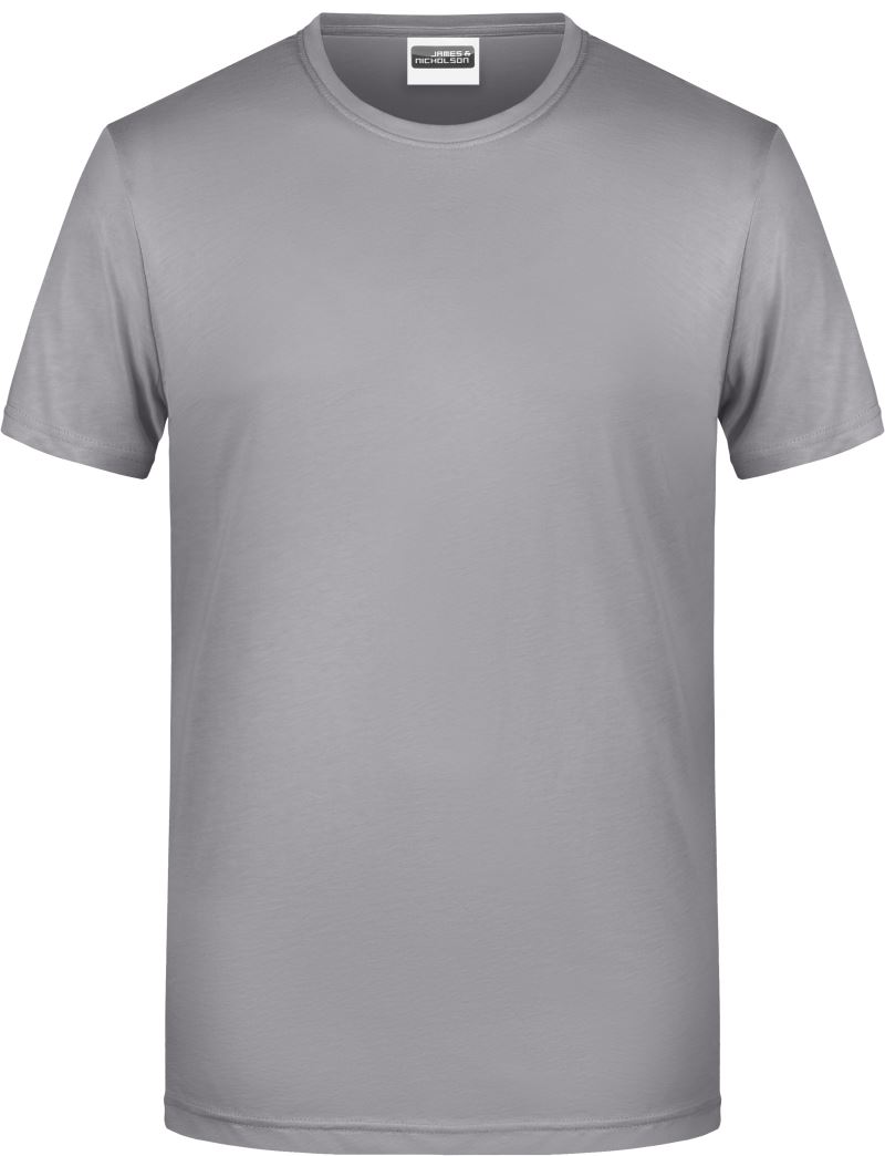 Levně Pánské tričko z bio bavlny - steel grey