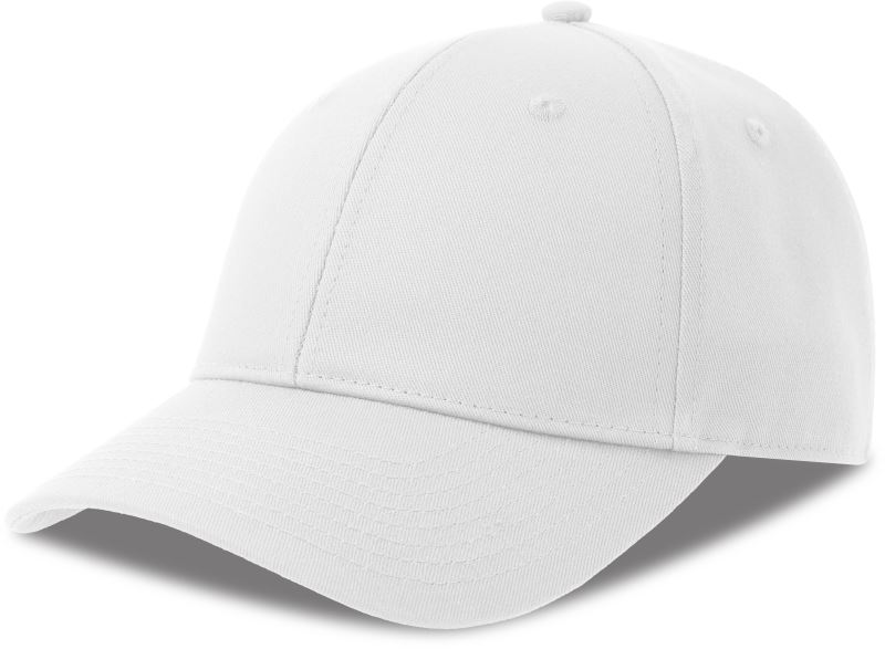 6 panelová kšiltovka - white