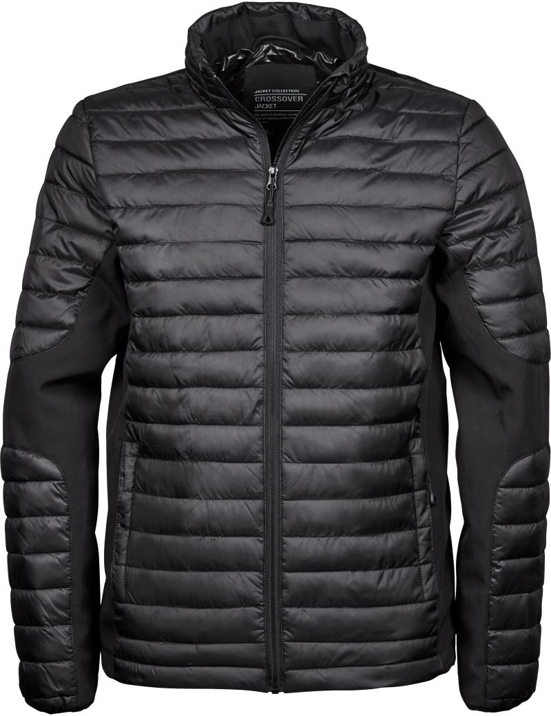 Levně Pánská bunda Crossover - black/black