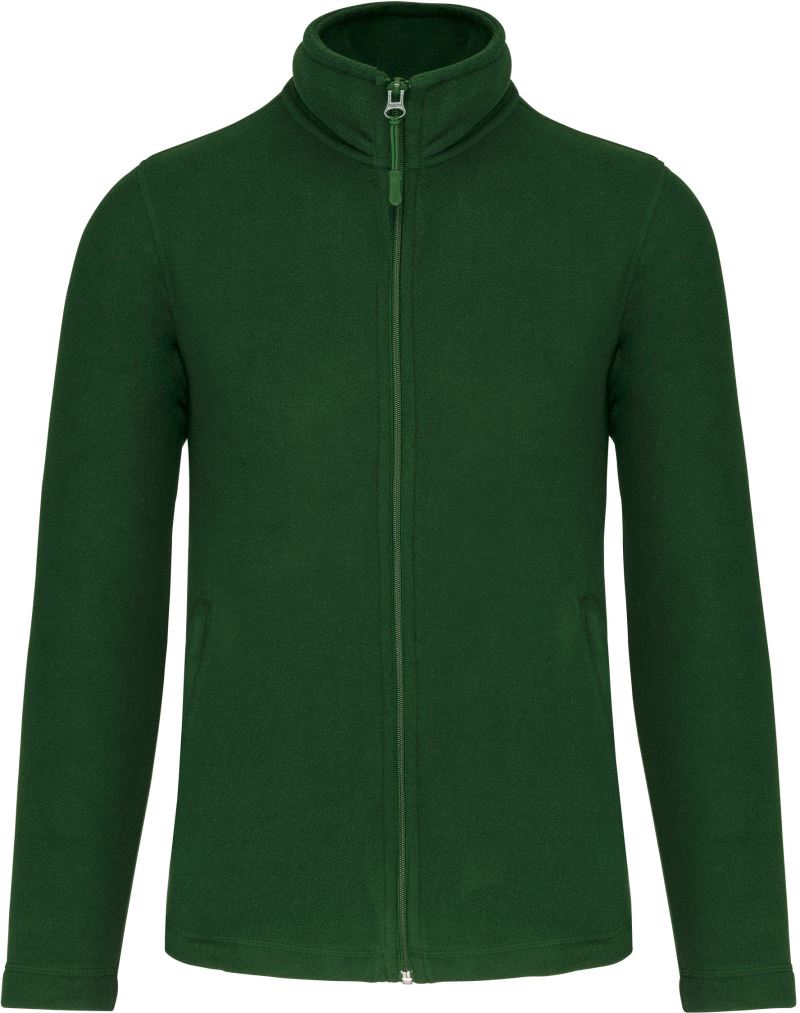 Levně Bunda Heavy Workwear Microfleece - forest green