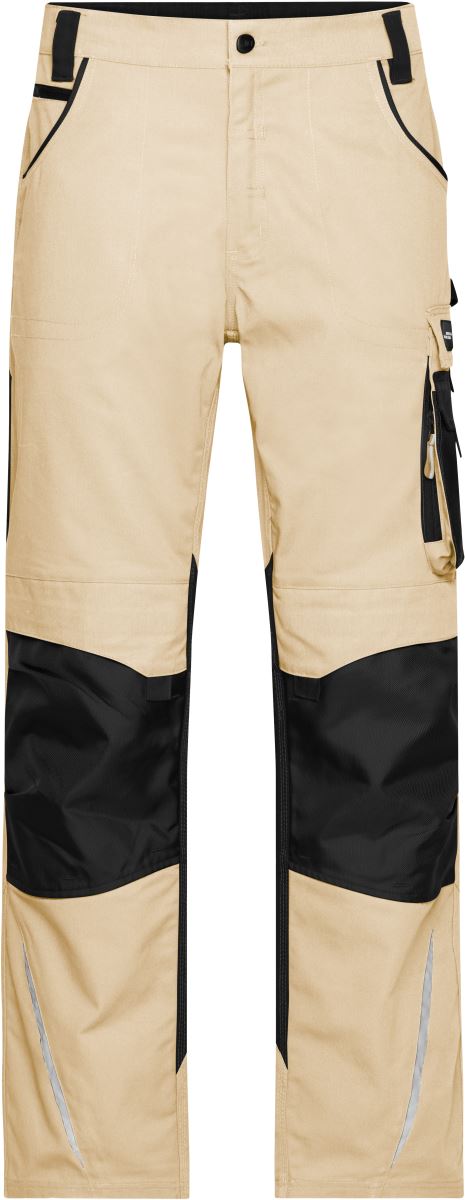 Levně Pracovní kalhoty - Strong - stone/black