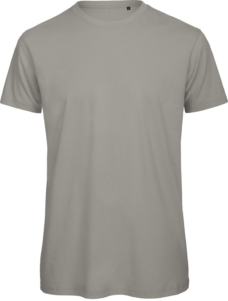 Levně Pánské tričko Medium Fit z bio bavlny - light grey
