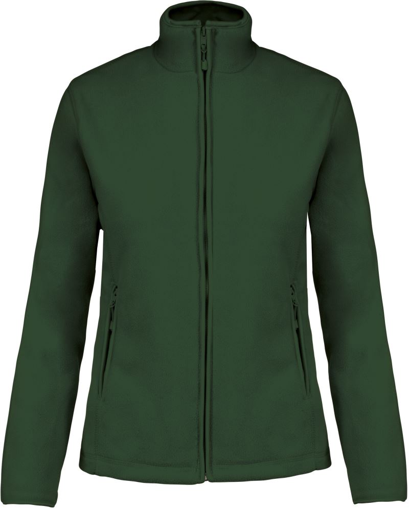 Levně Dámská mikrofleecová bunda "Maureen" - forest green