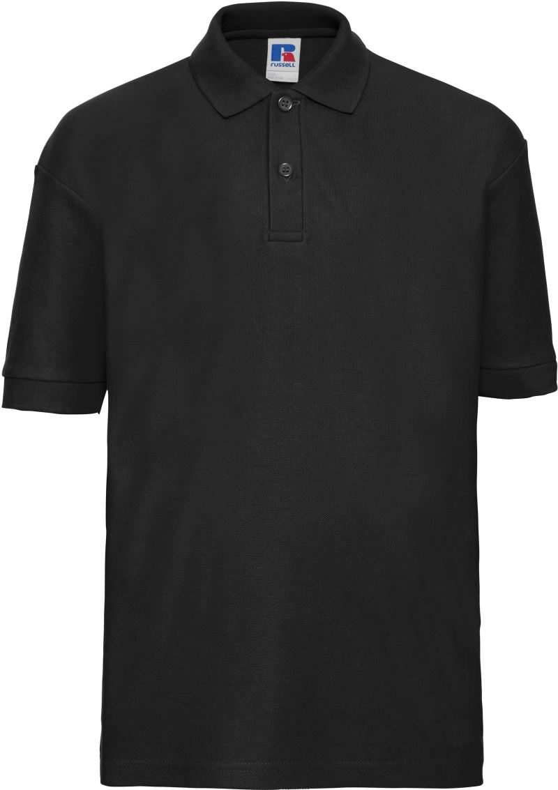 Levně Dětské piqué polo - black