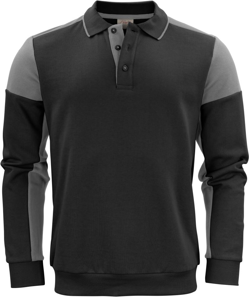 Levně Polo mikina - black/anthracite