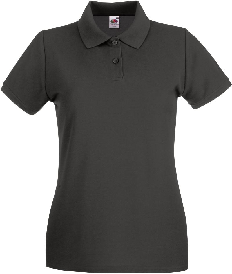 Levně Dámské piqué polo - light graphite