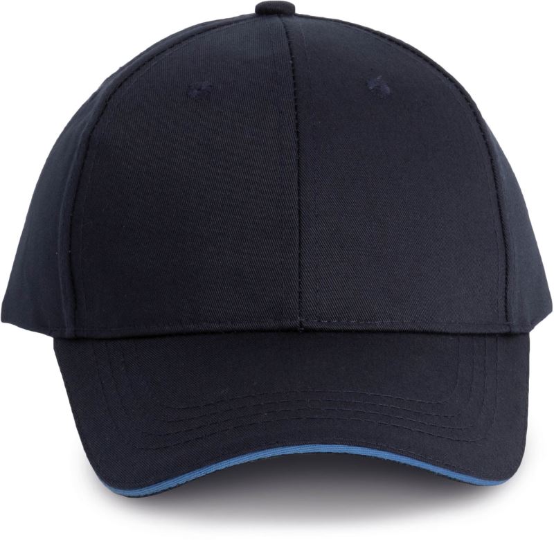 Levně 6 panelová kšiltovka - navy/light royal blue