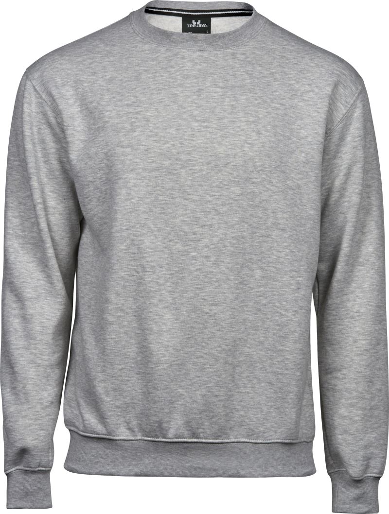 Levně Mikina z těžké bavlny - heather grey