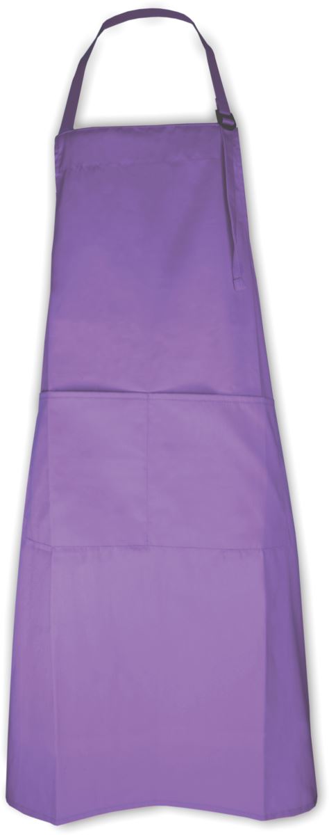 Levně Zástěra s laclem - purple