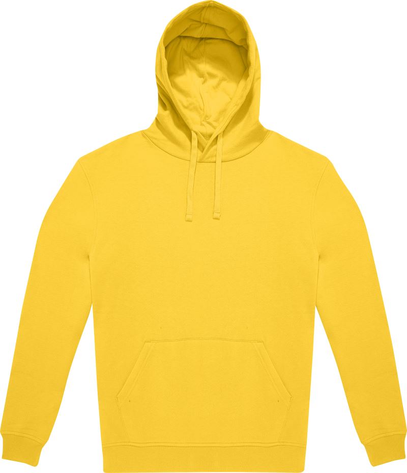 Levně Unisex mikina s kapucí - pop yellow