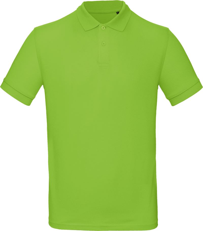 Levně Pánské piqué polo z bio bavlny - orchid green