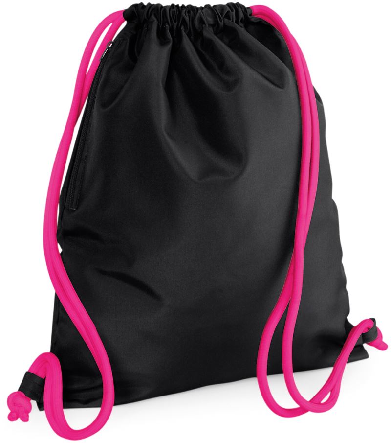 Levně Sportovní vak Icon - black/fuchsia