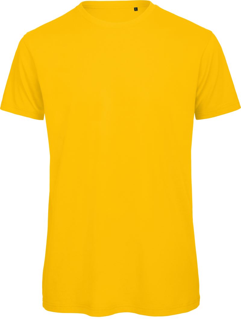 Levně Pánské tričko Medium Fit z bio bavlny - gold
