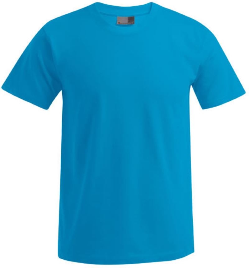 Levně Pánské tričko "Premium" - turquoise