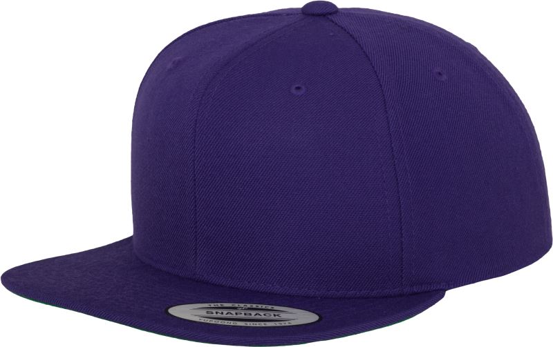 Levně 6 panelová Snapback kšiltovka - purple