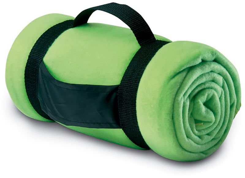 Levně Fleecová deka - apple green