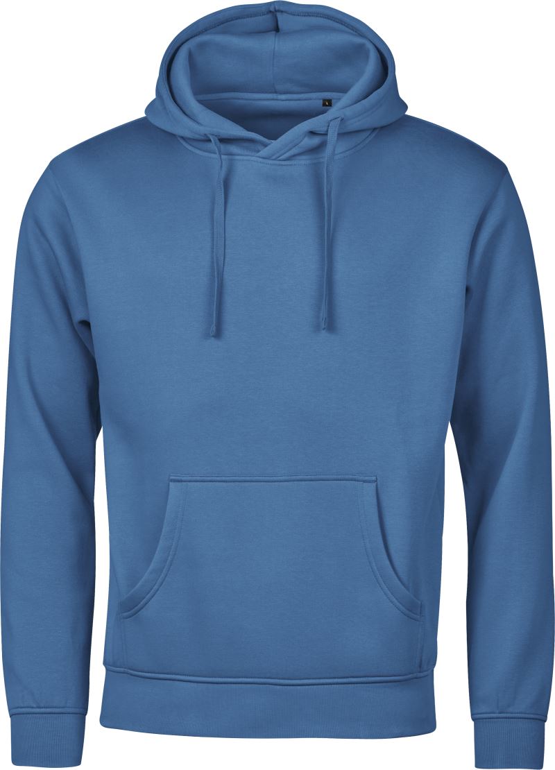 Levně Mikina s kapucí z těžké bavlny "Urban" - ocean blue