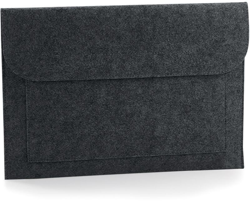 Plstěná taška na notebook - charcoal melange