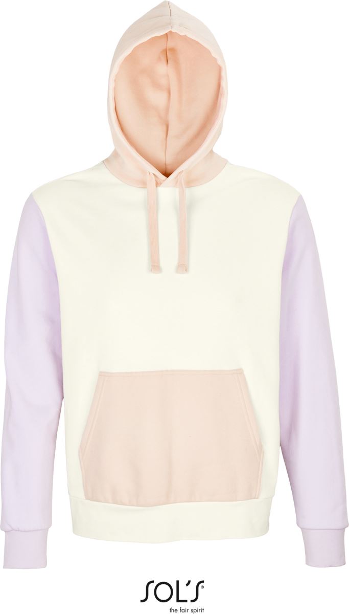 Levně Unisex mikina s kapucí z bio bavlny - off white