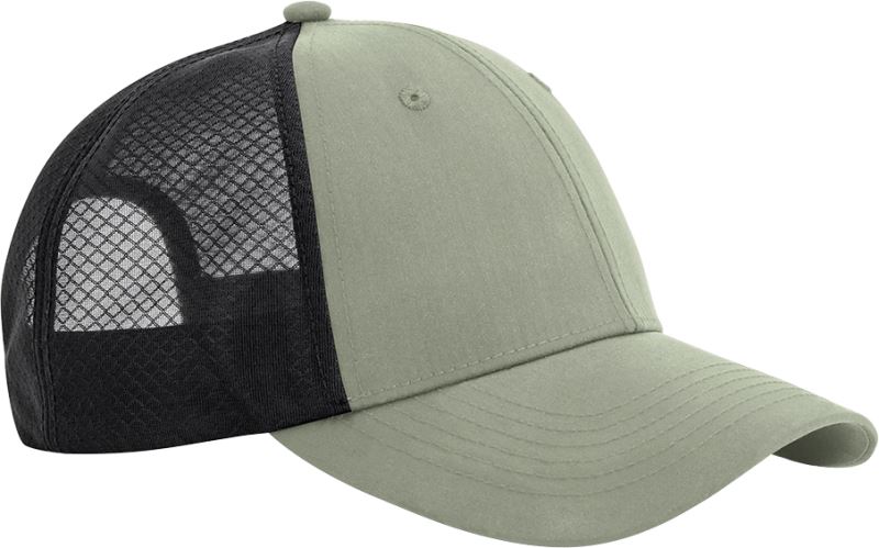 Levně 6 panelová Trucker kšiltovka "Technical Mesh" - fresh green/black