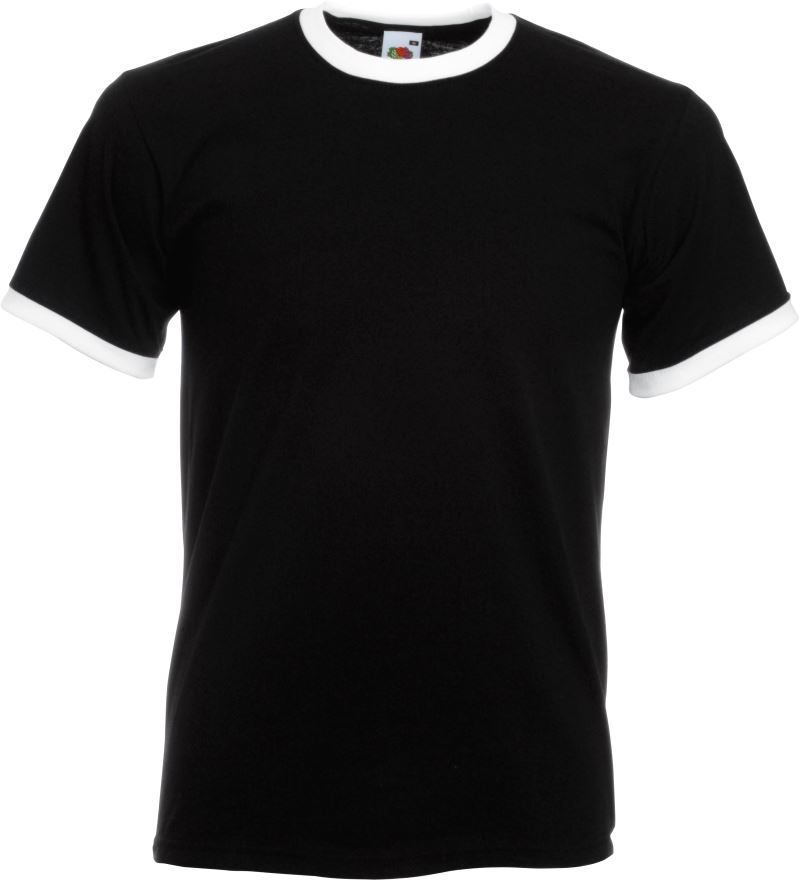 Levně Racerback tričko - black/white