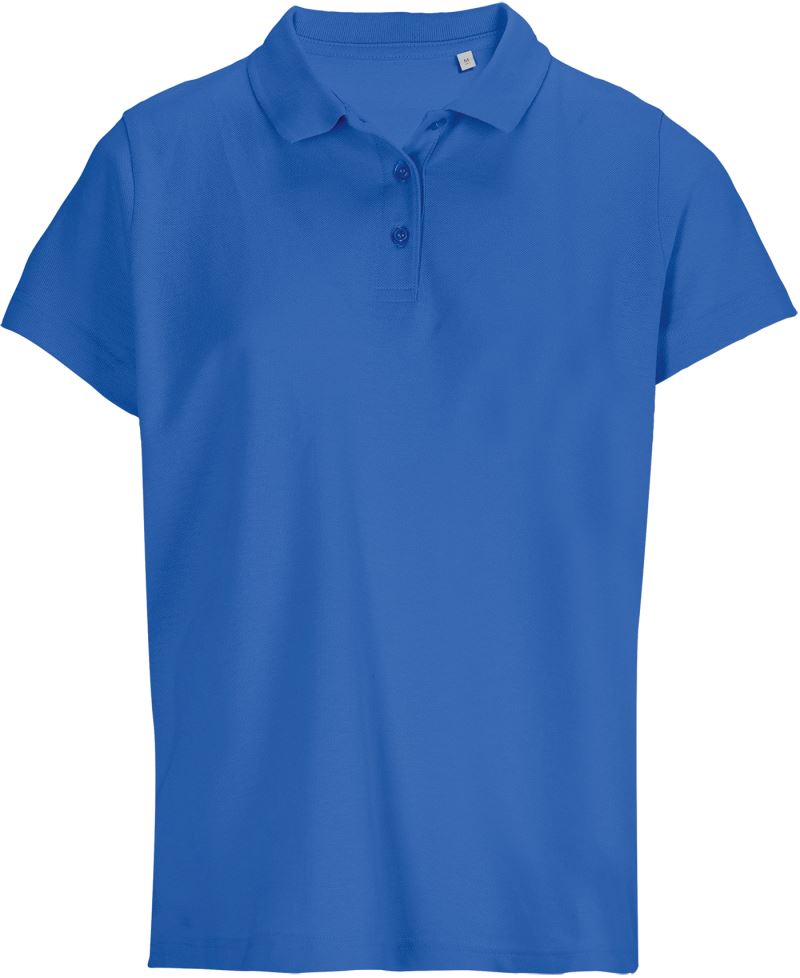 Levně Dámské piqué polo - royal blue