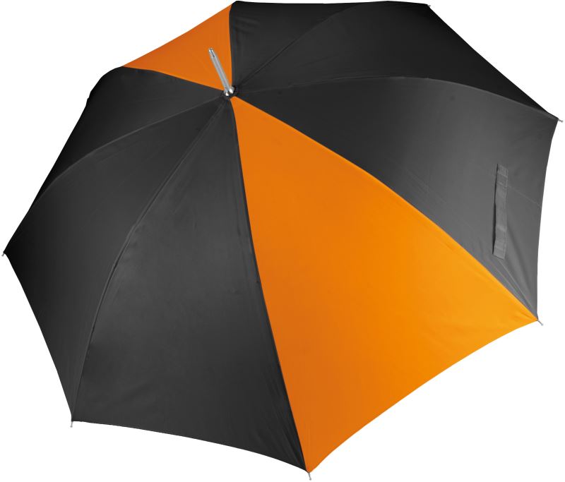 Levně Golfový deštník - black/orange