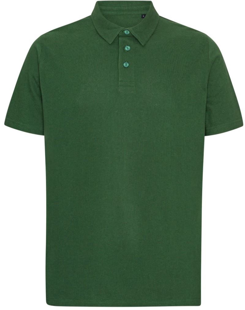 Levně Piqué polo z těžké bavlny "Tiger" - bottle green