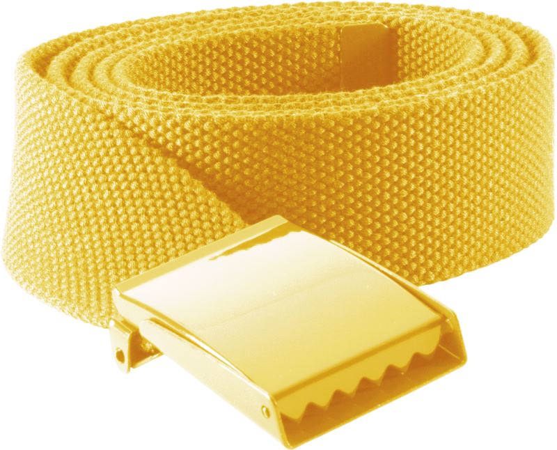 Polyesterový opasek - yellow