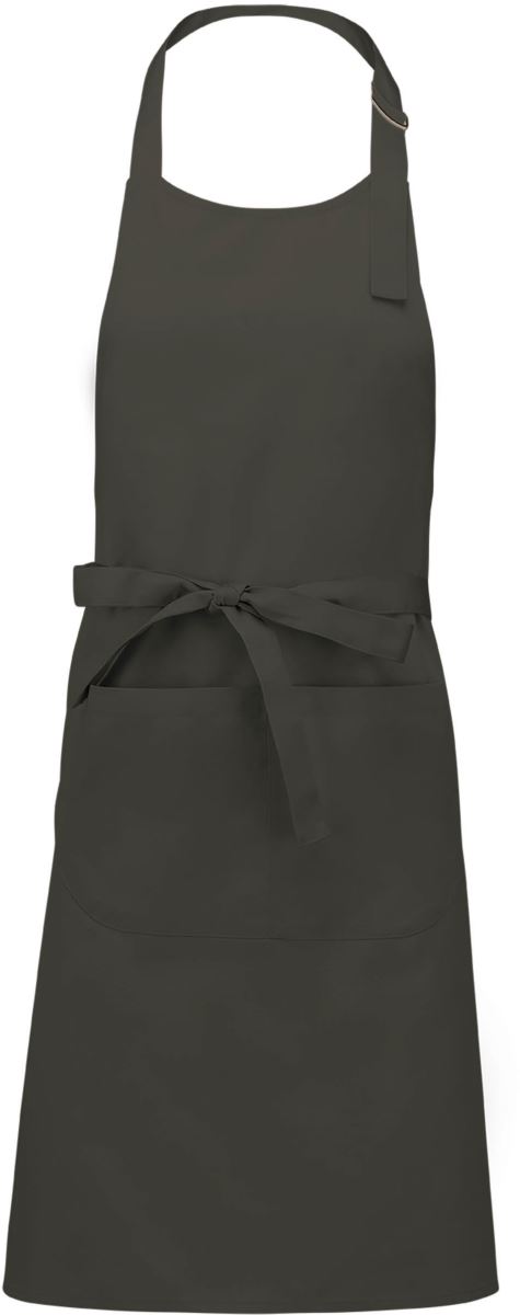 Levně Zástěra s laclem "Sommelier" - green olive