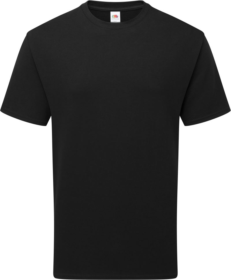 Tričko z těžké bio bavlny - black