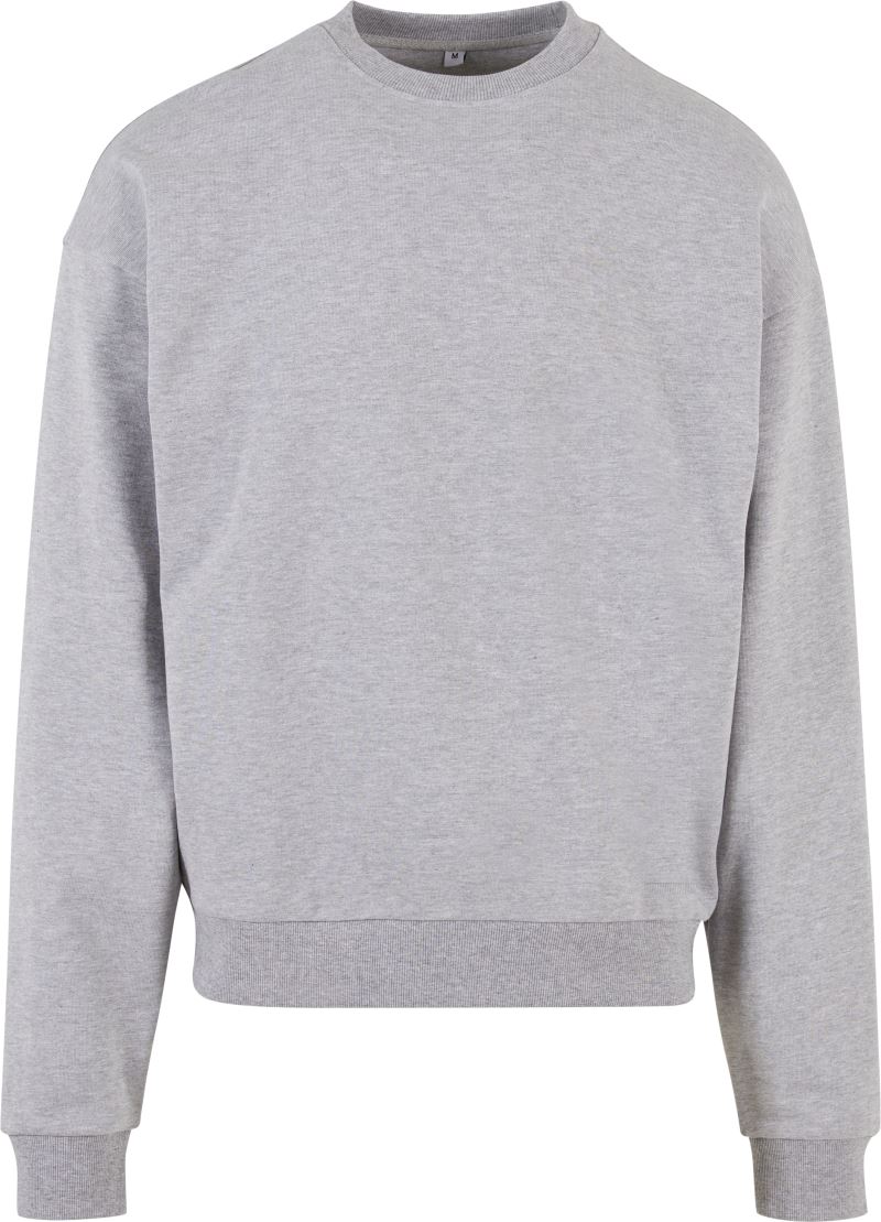Levně Mikina z těžké bavlny "Ultra Heavy" - heather grey