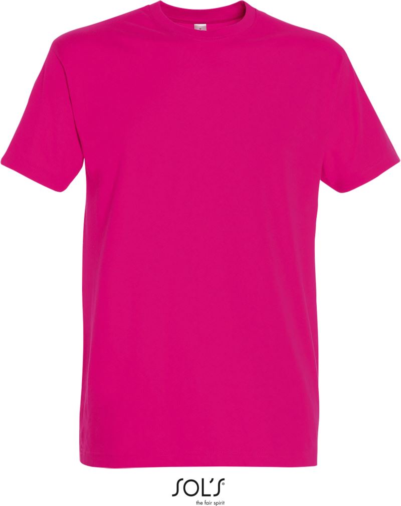 Levně Tričko z těžké bavlny - fuchsia