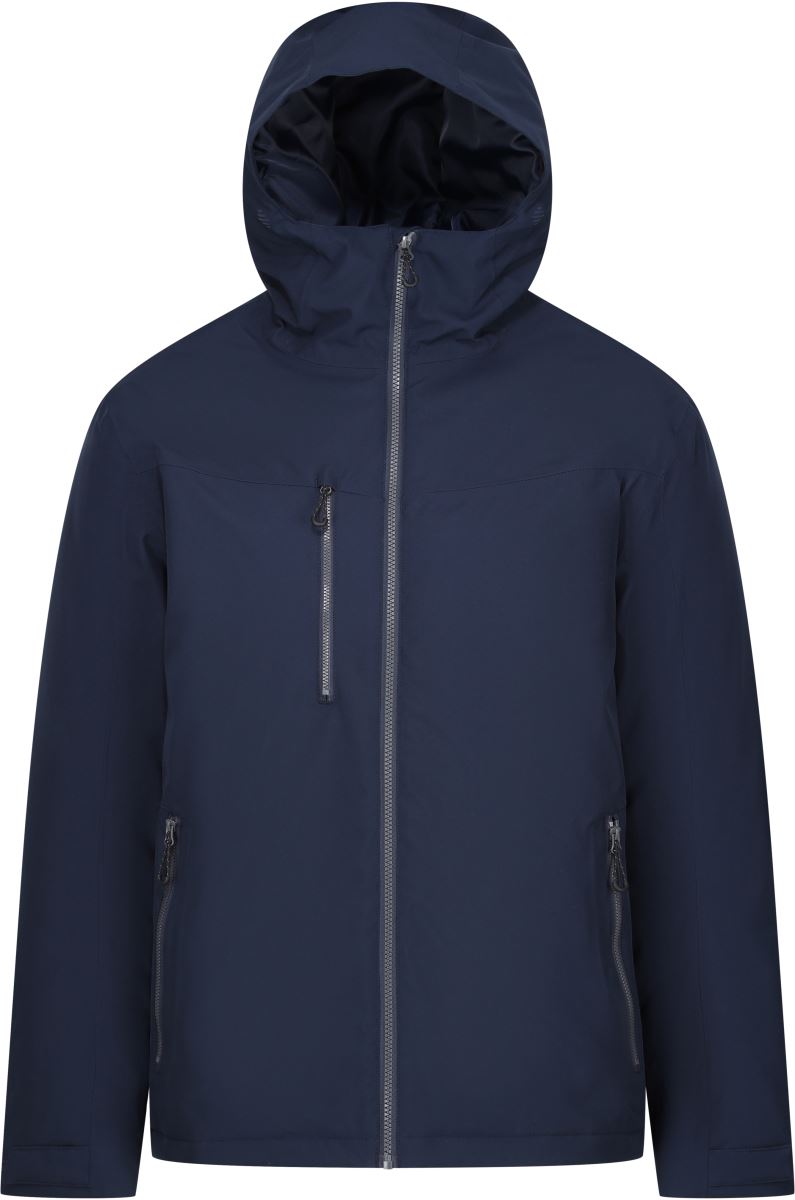Levně Prošívaná bunda "Navigate" - navy/seal grey